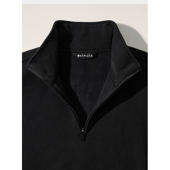 Athleta Forever Fleece 1/2‎ Zip High Hip Sweatshirt Size 3X - Picture 2 of 9